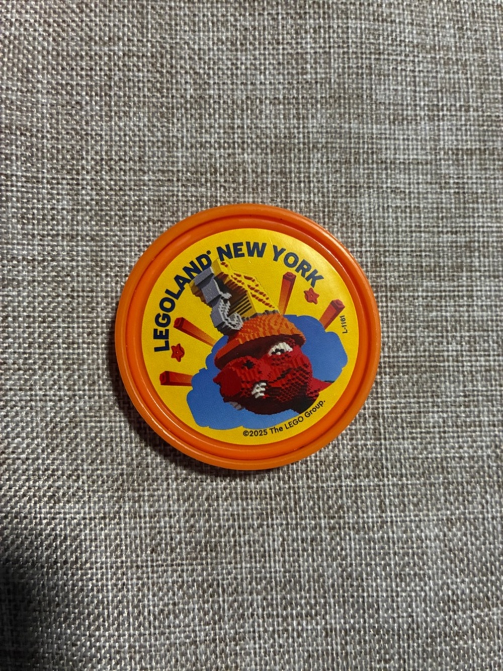 Legoland New York dinosaur pop socket  Collectible Lid